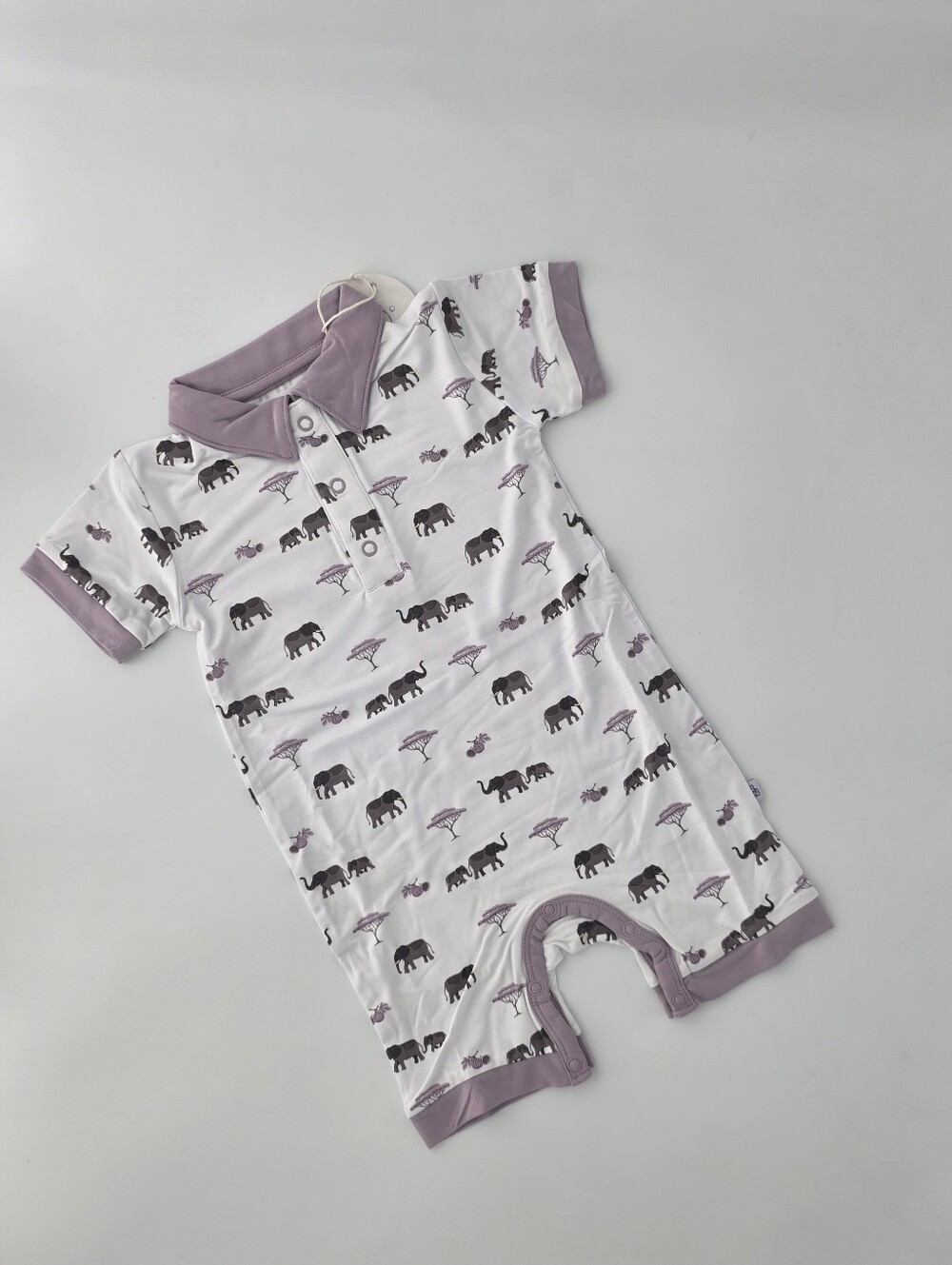Bubble Baby Elephant Polo Romper
